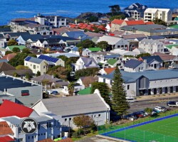 Hermanus from Hoy's Koppie Town of Hermanus from Hoy's Koppie