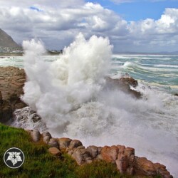 Seascapes & Cliff Path Waves breaking sievers Point